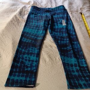 Onzie Ocean Blue Patterned Leggings